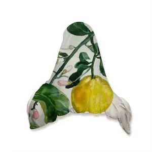 Lemon Branch Microfiber Blanket