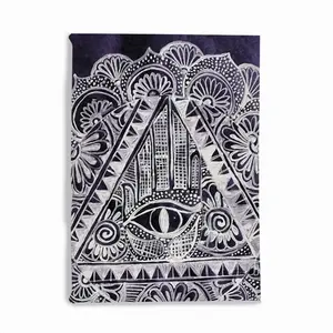 The All Seeing Eye Microfiber Blanket