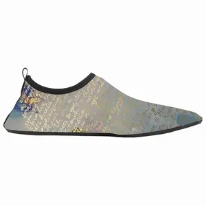 Men “Heart Of Perfect Wisdom Sutra” Diving Beach Shoes