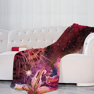 Nature Of The Universe Microfiber Blanket