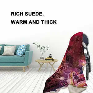 Nature Of The Universe Microfiber Blanket