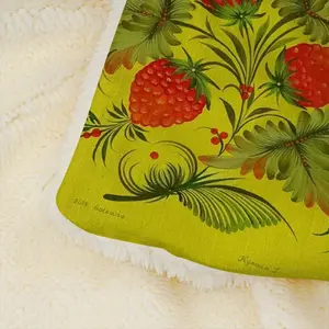 Raspberry Microfiber Blanket