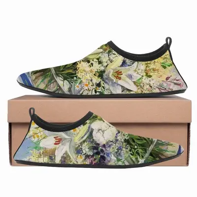 Men Summer Flowers Diving Beach Shoes