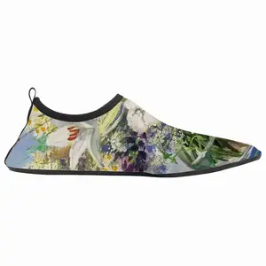 Men Summer Flowers Diving Beach Shoes