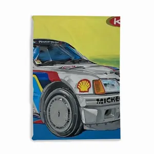 Peugeot 205 Microfiber Blanket