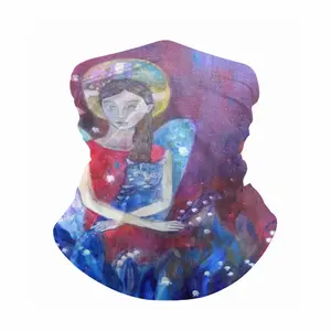 Angel With Cat Ice Silk Scarf (Kids)