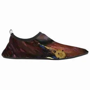 Men Fire Flame Diving Beach Shoes