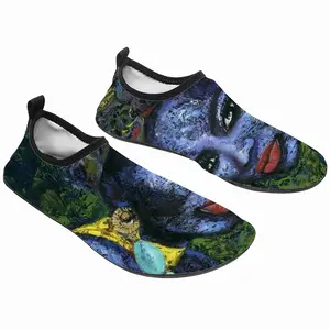 Men Blue Flame Diving Beach Shoes