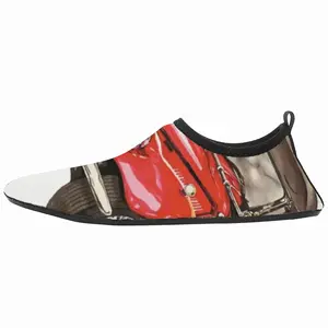 Men Lady In Red Diving Beach Shoes