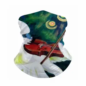 Cockatoo Plays Violin Ice Silk Scarf (Kids)