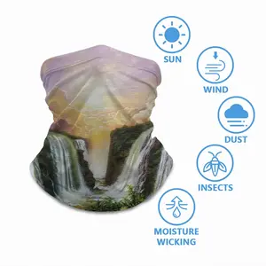 Among The Waterfalls Ice Silk Scarf (Kids)