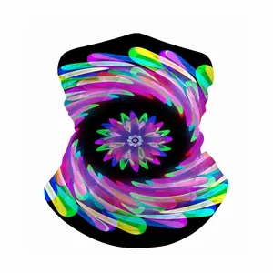 Flowers Space Ice Silk Scarf (Kids)