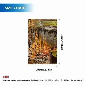 Fire Cooking Still Life Impressionism Ice Silk Scarf (Kids)