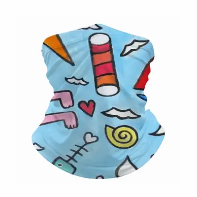 Seaside Ice Silk Scarf (Kids)