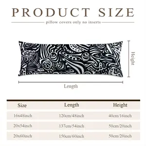 Flowers Long Pillow (Multi-Size)