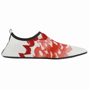 Men Calligraphic Landscape 001 Diving Beach Shoes