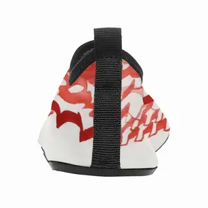 Men Calligraphic Landscape 001 Diving Beach Shoes