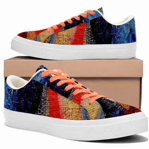 Men Mountain Ash Fragment U Low Top Canvas Shoes