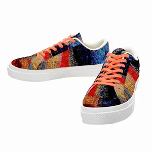 Men Mountain Ash Fragment U Low Top Canvas Shoes