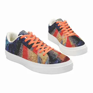 Men Mountain Ash Fragment U Low Top Canvas Shoes