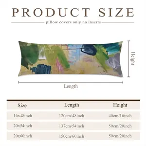 S Is For Summer Long Pillow (Multi-Size)