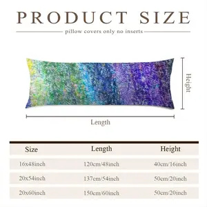 Watching Tv In Paris #41 Long Pillow (Multi-Size)