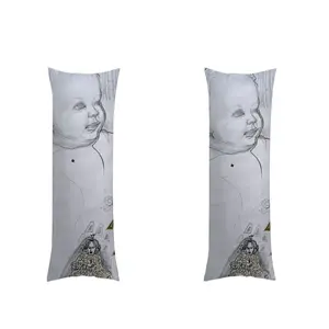 Baby - Drawing Pencil Long Pillow (Multi-Size)