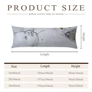 Baby - Drawing Pencil Long Pillow (Multi-Size)