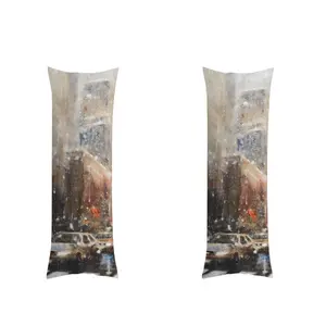 Busy Manhattan Long Pillow (Multi-Size)