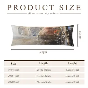 Busy Manhattan Long Pillow (Multi-Size)