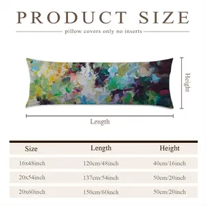 Infinite Garden #11 Long Pillow (Multi-Size)