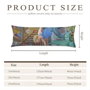 The Die Was Cast Long Pillow (Multi-Size)