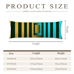 Geo Box 1 Long Pillow (Multi-Size)