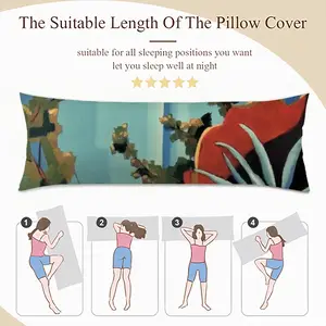 On The French Riviera Near Frejus Long Pillow (Multi-Size)