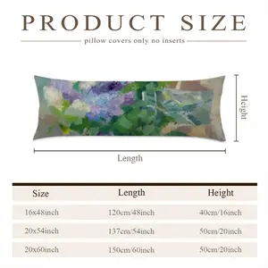 The Spring Flowers Long Pillow (Multi-Size)