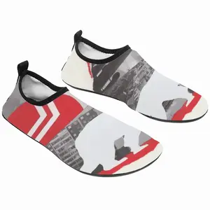 Men Wwf Polar Bear Diving Beach Shoes