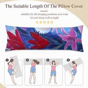 Lilies In The Evening Long Pillow (Multi-Size)