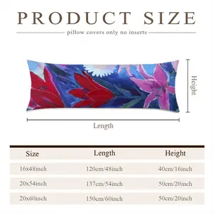 Lilies In The Evening Long Pillow (Multi-Size)