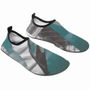 Men Hands In The Sky Diving Beach Shoes