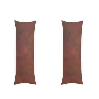 Burnt Red Clouds Long Pillow (Multi-Size)