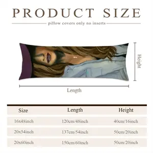 Lucky Purple Hat Long Pillow (Multi-Size)