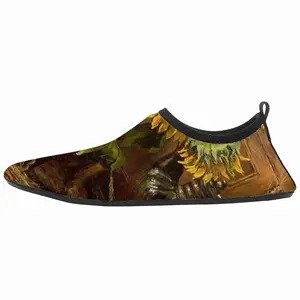 Men My Sunflowers Diving Beach Shoes