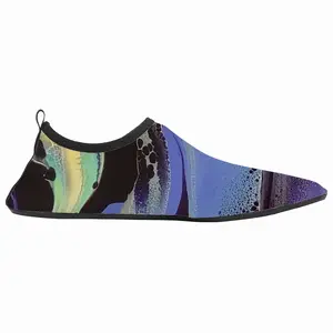 Men Purple Moments Diving Beach Shoes