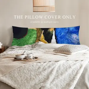 Half Black Utopia Long Pillow (Multi-Size)