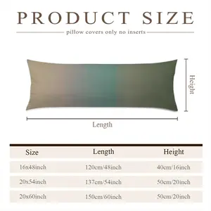 Liquid Sea #043 Long Pillow (Multi-Size)