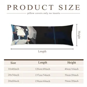 Black Long Pillow (Multi-Size)