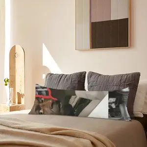 Jazz Man Collage Long Pillow (Multi-Size)