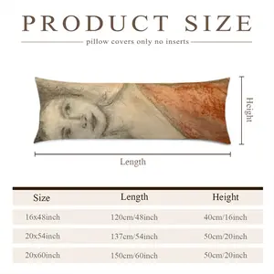 Sargent Inspired Portrait Long Pillow (Multi-Size)