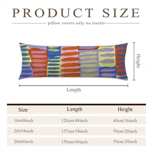 Simple Visual Long Pillow (Multi-Size)