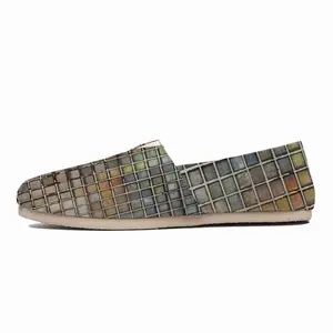 Men Grid Series (Pastel) Flat Shoes